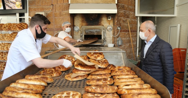 Koronavirüs tedbirleri pide üretiminde de gözleniyor