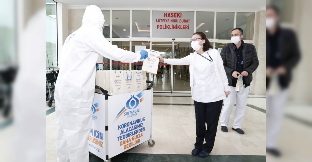 Sultangazi Belediyesi’nden Sağlık Çalışanlarına Destek