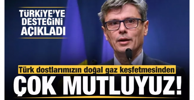 Türkiye'nin Karadeniz'de doğal gaz keşfine tam destek: Çok mutluyuz...