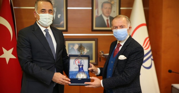 BAŞKAN DURSUN’DAN BAŞKAN AYDINER’E ZİYARET