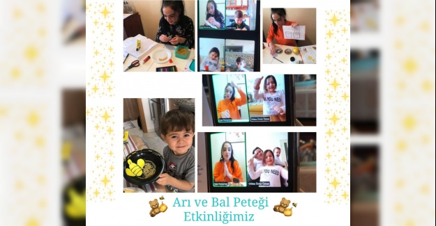 Kartallı Minikler Eğitime Ekranları Başında Devam Ediyor
