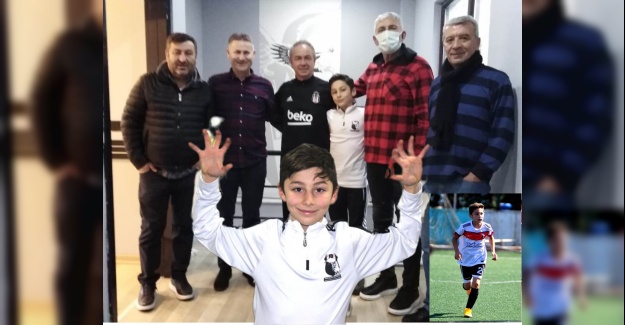 12 YAŞINDAKİ FUTBOLCU BEŞİKTAŞ'TA