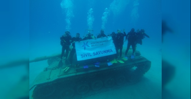 Su altı arama kurtarma ekibine eğitim