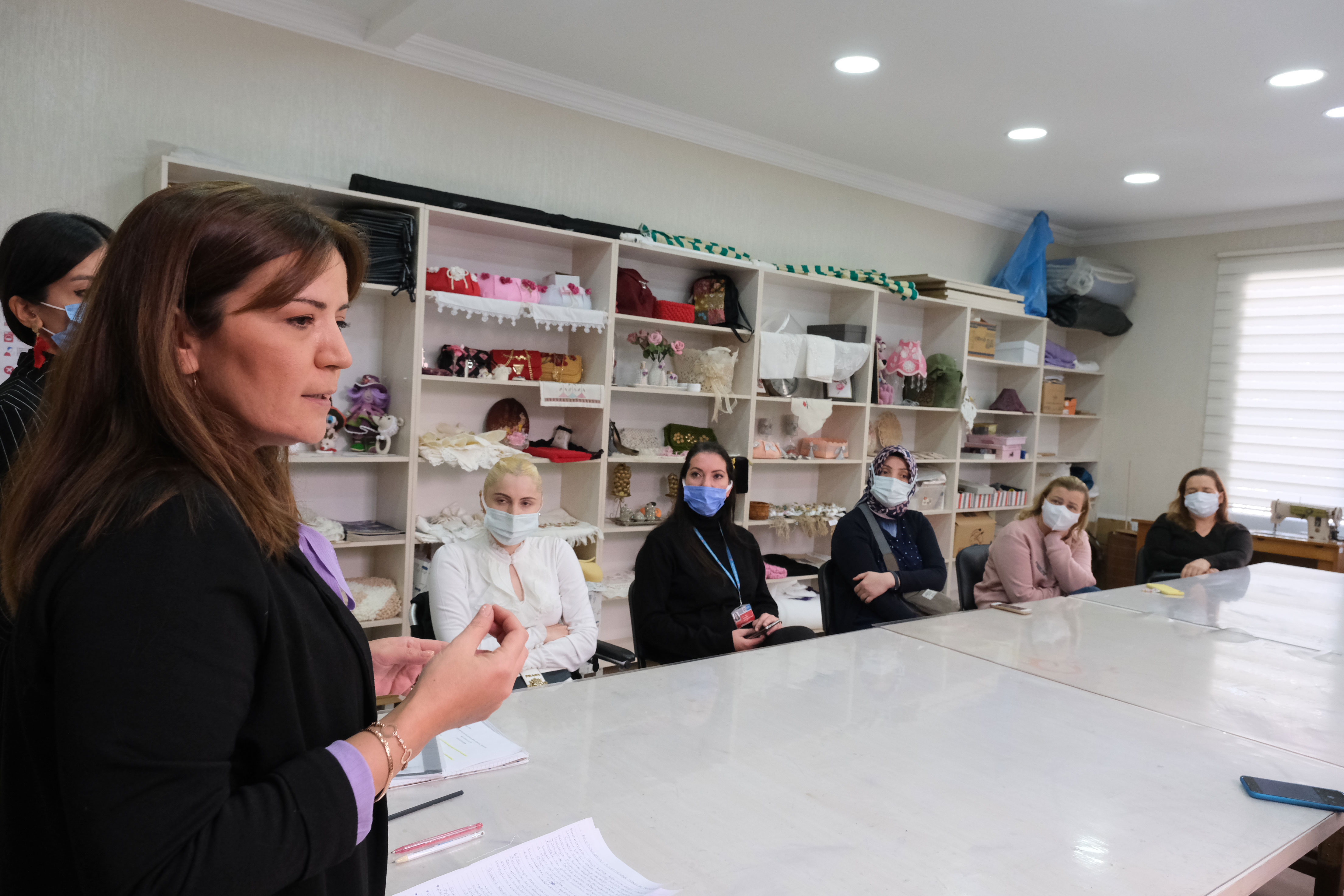 Engelli annelerine kadına şiddetle mücadele eğitimi