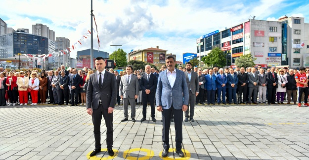 19 MAYIS, ESENYURT’TA TÖRENLE KUTLANDI