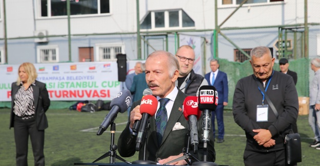 Uluslararası futbol turnuvası Bayrampaşa’da başladı