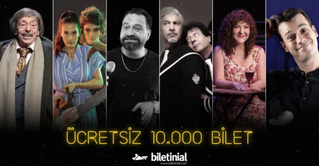 “Biletinial Cuma Sahnesi” Kampanyası Ile 10 Bin Kişiye Ücretsiz Tiyatro Bileti