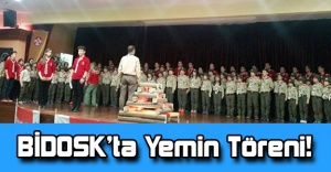 BİDOSK'ta Yemin Töreni