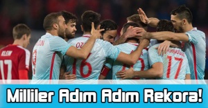 Milliler Adım Adım Rekora!