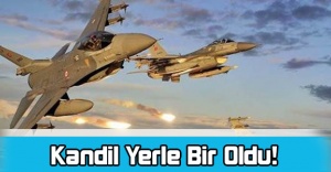 Kuzey Irak'a 8 Uçak İle Hava Harekatı Düzenlendi!