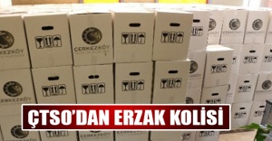 ÇTSO’dan Erzak Kolisi