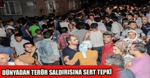 Dünyadan terör saldırısına sert tepki