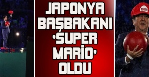 Japonya Başbakanı 'Super Mario' oldu