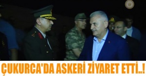 Çukurca'da Askeri Ziyaret Etti