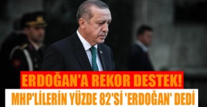 ERDOĞAN'A REKOR DESTEK!