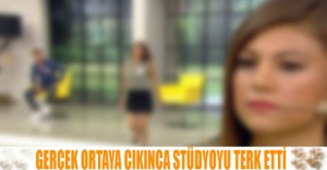 Gerçek Ortaya Çıkınca Stüdyoyu Terk Etti