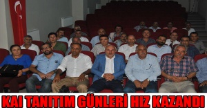 KAI TANITIM GÜNLERİ HIZ KAZANDI