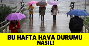 Bu Hafta Hava Durumu Nasıl!