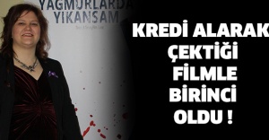 Kredi alarak çektiği filmle birinci oldu !