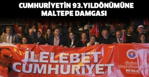 Cumhuriyet’in 93. yıl dönümüne Maltepe damgası