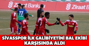 Sivasspor ilk galibiyetini BAL ekibi karşısında aldı