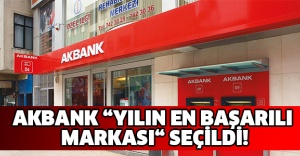 AKBANK “YILIN EN BAŞARILI MARKASI“ SEÇİLDİ!