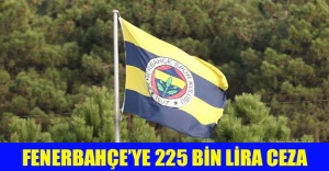 Fenerbahçe’ye 225 bin lira ceza