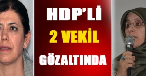 HDP’li 2 vekil gözaltında