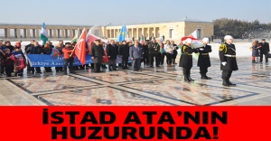 İSTAD YÖNETİMİ ATA’NIN HUZURUNDA!
