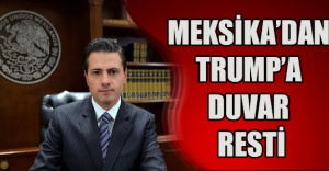 Meksika’dan Trump’a duvar resti