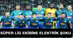 Süper Lig ekibine elektrik şoku