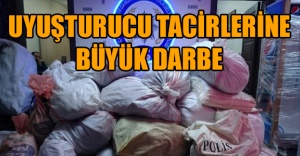 Uyuşturucu tacirlerine büyük darbe