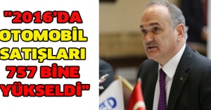 "2016’da otomobil satışları 757 bine yükseldi"