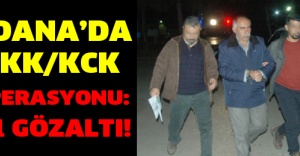 Adana’da PKK/KCK operasyonu: 11 gözaltı!