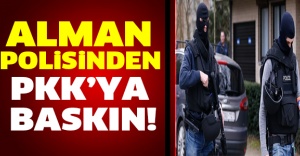 Alman polisinden PKK’ya baskın!