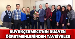 Büyükçekmece’nin duayen öğretmenlerinden tavsiyeler