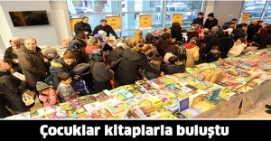 Çocuklar kitaplarla buluştu