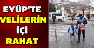 Eyüp'te velilerin içi rahat