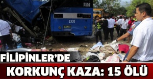Filipinler’de korkunç kaza: 15 ölü