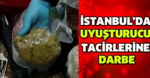 İstanbul’da uyuşturucu tacirlerine darbe