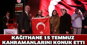 Kağıthane 15 Temmuz kahramanlarını konuk etti
