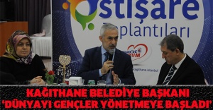 KAĞITHANE BELEDİYE BAŞKANI: ‘DÜNYAYI GENÇLER YÖNETMEYE BAŞLADI’