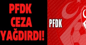 PFDK ceza yağdırdı!