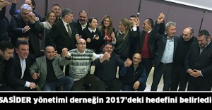 SASİDER yönetimi derneğin 2017’deki hedefini belirledi