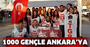 1000 GENÇLE ANKARA’YA