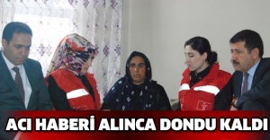 Acı haberi alınca dondu kaldı