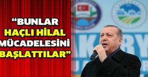 “Bunlar haçlı hilal mücadelesini başlattılar”