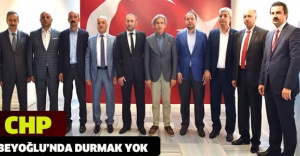CHP Beyoğlu’nda durmak yok
