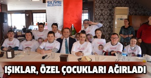 Işıklar, özel çocukları ağırladı