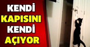 Kendi kapısını kendi açıyor